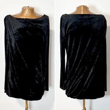 Juicy Couture Y2K Draped Velour Long Sleeve Mini Dress Size Medium