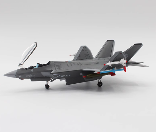 1:48 36CM J-35 Shipborne Fighter Jets Diecast Military Aircraft Airplane Model - Picture 10 of 18