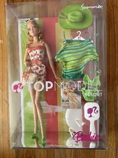 Barbie Top Model Resort Summer Doll M5803 Model Muse Body NRFB 2007 Steffie