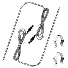 2-Pack Temperature Meat Probe Replacement for Rec tec Wood Pellet Grill
