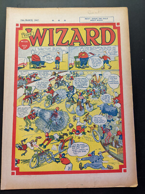 Wizard Comic No 1128, March 29th 1947