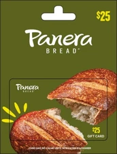 Panera Bread $25 Gift Card