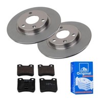 ATE Bremsscheiben Ø238Mm + BremsbelÄGe Vorne FÜR Citroen Saxo Peugeot 106 2