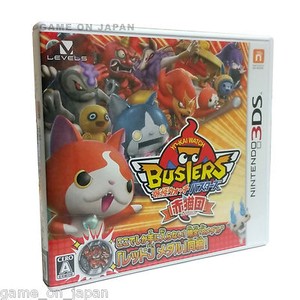 Yokai Watch Busters Red Cat Team Nintendo 3ds Game Japanese Ver Yo Kai Watch Ebay