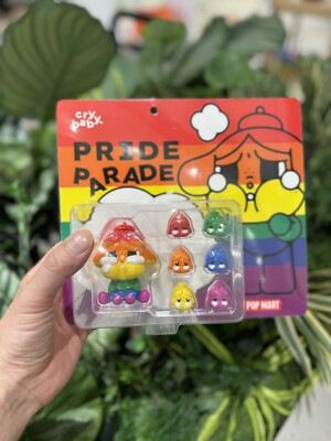 POP MART Crybaby Pride Parade Figure, 2.6 inches Height POP MART Crybaby Pride Parade Figure, 2.6 inches Height