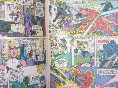 1992 Marvel Comics Fantastic Four Comic Book White Cover - Picture 4 of 4