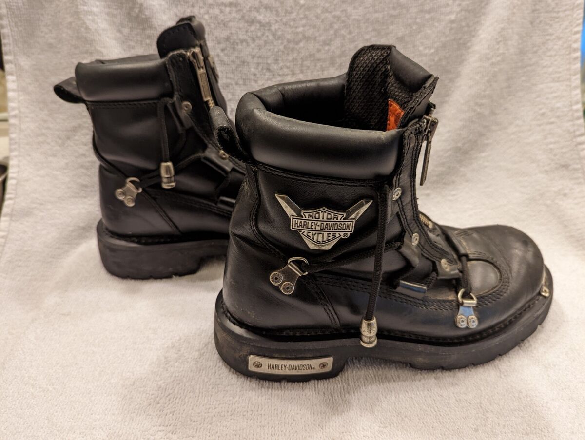 Used Harley-Davidson Brake Light Men's motorcycle boots Size Used Harley-Davidson Brake Light Men's motorcycle boots Size