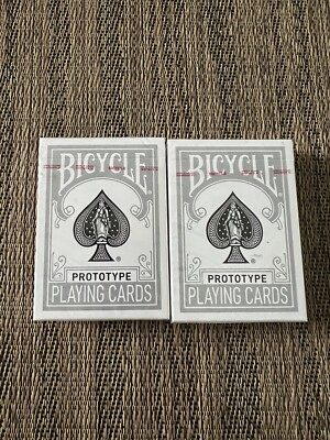 Bicycle Prototype Playing Cards Set Magenta + Dark Gray | eBay