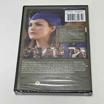 Felicity - Season 4 (DVD, 2013, 3-Disc Set) for sale online