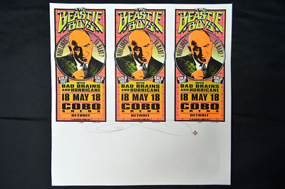 BEASTIE BOYS 1995 Detroit Cobo Arena Signed Arminski Test