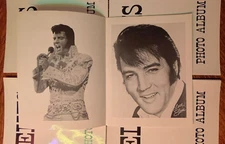 LOT-4~ ELVIS PRESLEY PHOTO ALBUM~ 8-1/2 X 11~ 1970's
