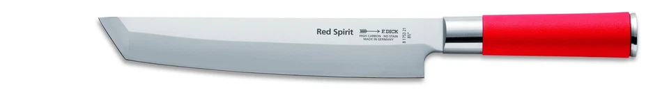 Dick Tanto Messer Red Spirit Küchenmesser 21 cm für Fleisch, Obst, Gemüse