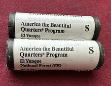 2012 S Puerto Rico El Yunque America The Beautiful Mint Quarter ONE Roll