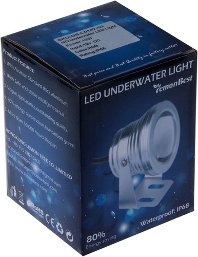 Lemonbest® Remote Control 10w 12v Ip68 RGB LED Underwater Landscape Fountain... - Picture 5 of 9