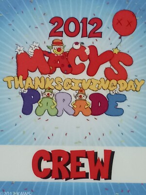 非売品 2012年 KAWS x Macys Parade カウズ 非売品 2012年 KAWS x Macys Parade カウズ 非売品 2012年 KAWS x