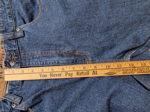 DULUTH TRADING CO MENS FLEX BALLROOM JEANS SIZE 36X30 - Picture 9 of 11