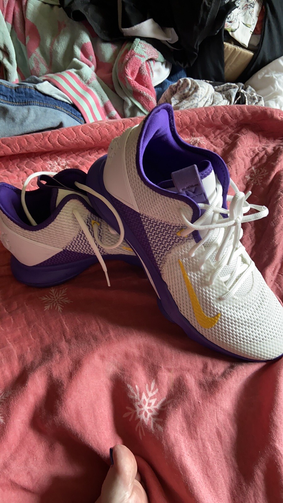 nike lebron witness 4 lakers