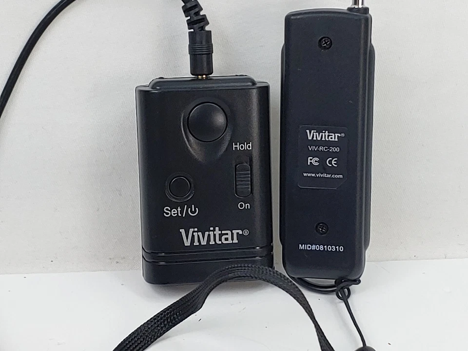 Wireless remote shutter release slr digital cameras viv-RC-200 Tested WORKS! - Image 2 of 4