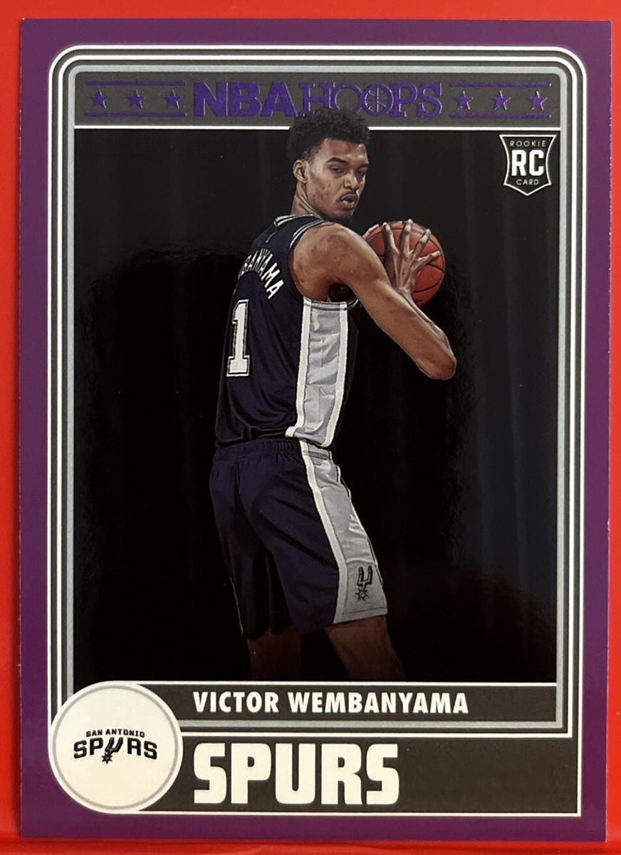 その他 Victor Wembanyama hoops Rookie purple 2023 Panini NBA Hoops Purple Victor Wembanyama Rookie