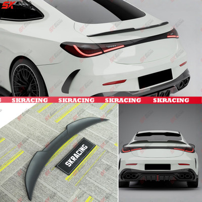 Rear Spoiler Wing For Benz CLE C236 Coupe 24+ Carbon Fiber/Gloss Black/Unpainted