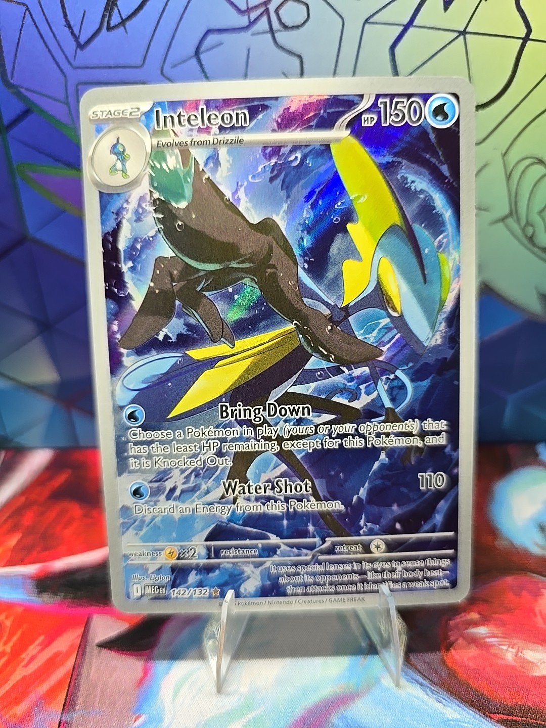 Inteleon 142/132 Me01: Mega Evolution Holo