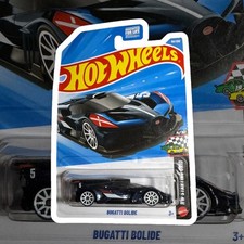 Hot Wheels Bugatti Bolide Black 1:64 HW Track Stars 4/10 Hypercar New