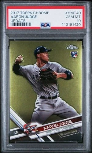 Topps Chrome Update All-Star Aaron Judge Rookie #HMT40 Yankees PSA 10