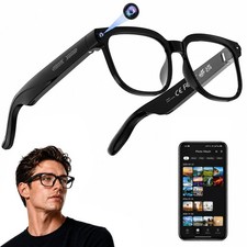 Plunthorn Ai Smart Glasses Camera 4K Hd Video Photo Capture Real-Time