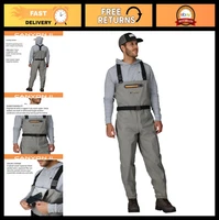 Waterproof Chest Fishing Waders for Men, Stockingfoot, Durable & Lightweight