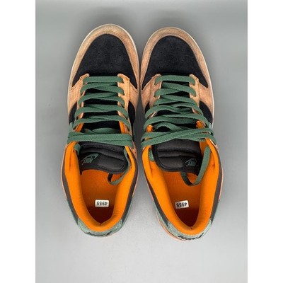 Nike Dunk Low Ceramic Black Orange Green Dunks DA1469-001  display picture 1