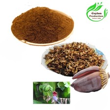 Polvo de flor de plátano a base de hierbas secas naturales polvo de tierra fina