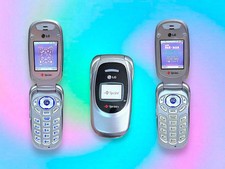 Vintage Y2K LG Flip Cell Phone.Works Rare 