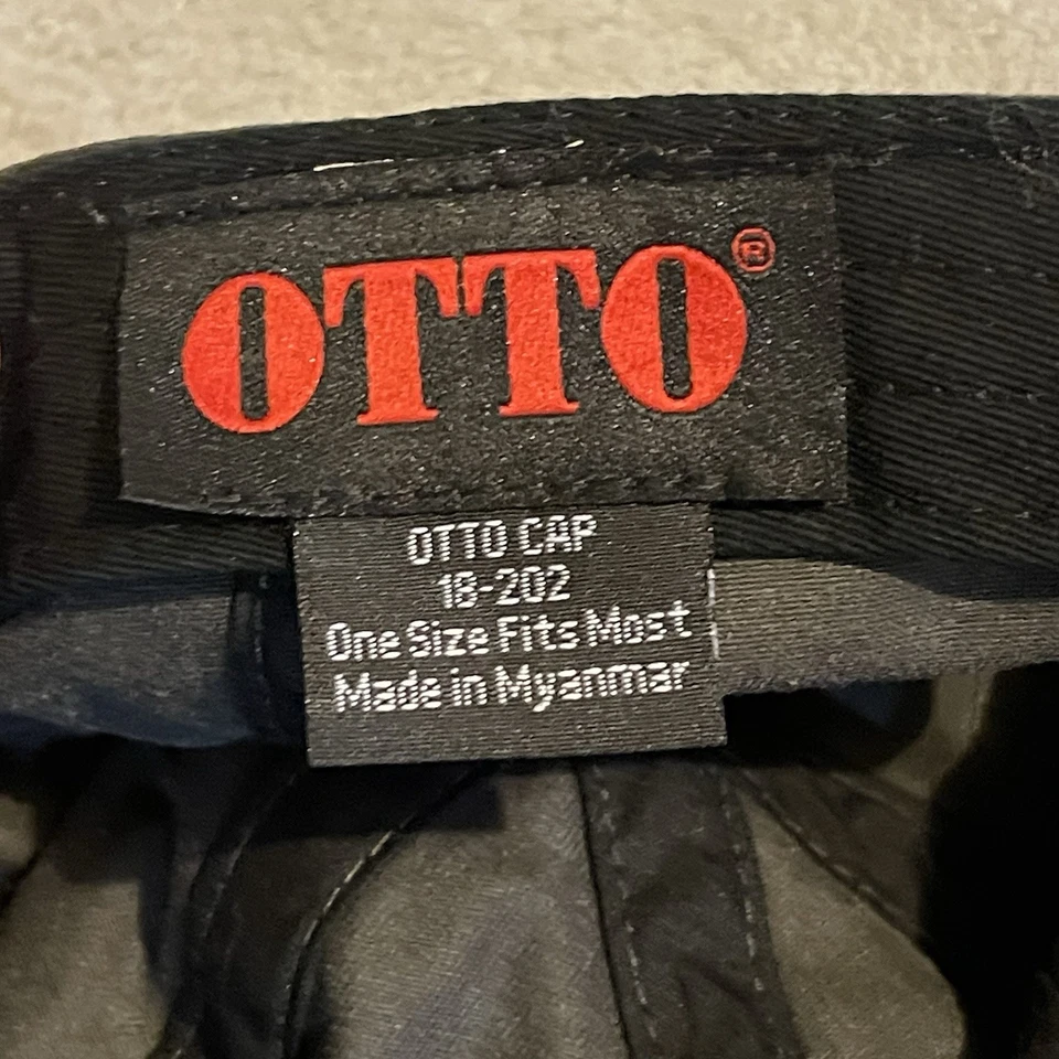 Бейсболка Otto для взрослых один размер серая регулируемая для дальнобойщиков легкая для тренировок - Изображение 2 из 4