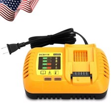 New For DEWALT 20V Max Lithium-ion Fan Cooled Fast Battery Charger 20Volt DCB118