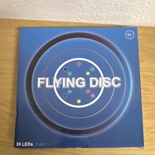 LED Flying Disc 39 LEDs 7 Lighting Modes Rechargeable Outdoor XD044ELXASP