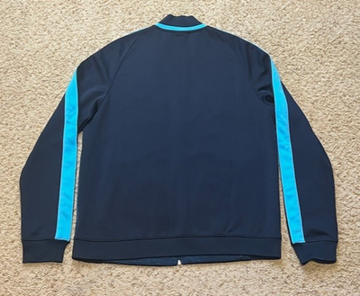 Manchester City Nike 2015-16 Blue Away Full Zip Anthem Track