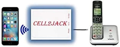 Cell2Jack - Cellphone to Home Phone Adapter - Make and Receive Cell Phone Cal..