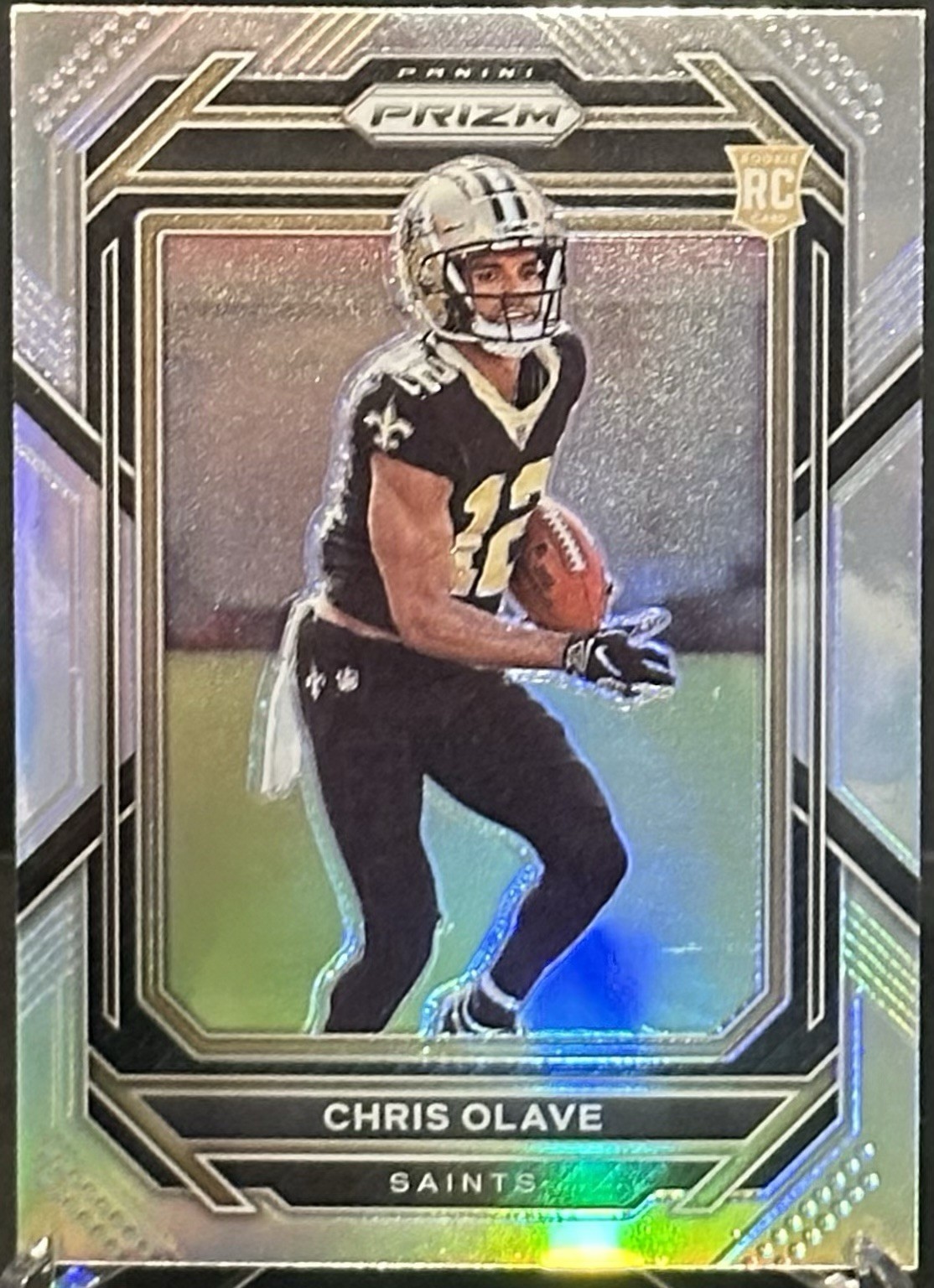 2022 Panini Prizm - Rookies Chris Olave #310 Silver Prizm (RC)