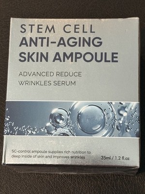 ENHORIA Stem Cell Anti-Aging Skin Ampoule 1.2 Fl Oz Concentrated Serum SEALED