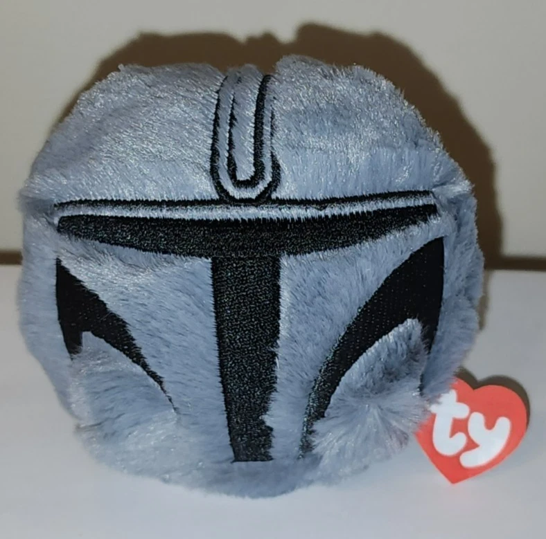 Ty Beanie Bouncers - THE MANDALORIAN (Star Wars)(3-4 pulgadas) NUEVO juguete de pelota hinchable Foto 2 de 4