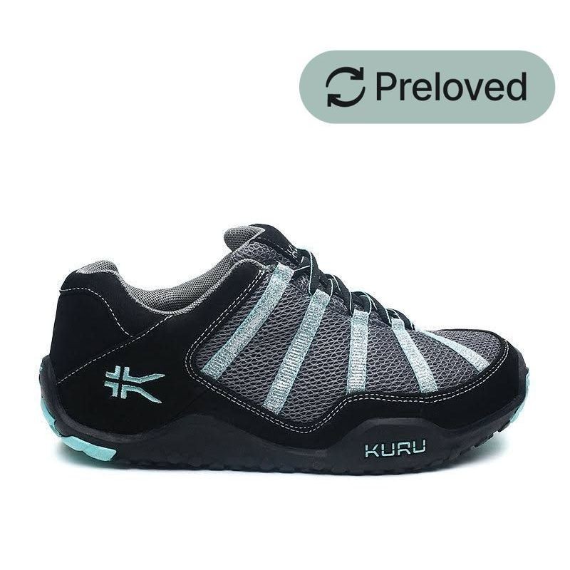KURU Footwear Women’s Chicane Wide Sneaker Black Delirium Size 7.5 Wide