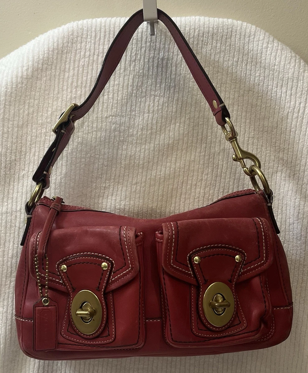 Coach Legacy Shoulder Bag Solid Bags & Handbags for Women for sale