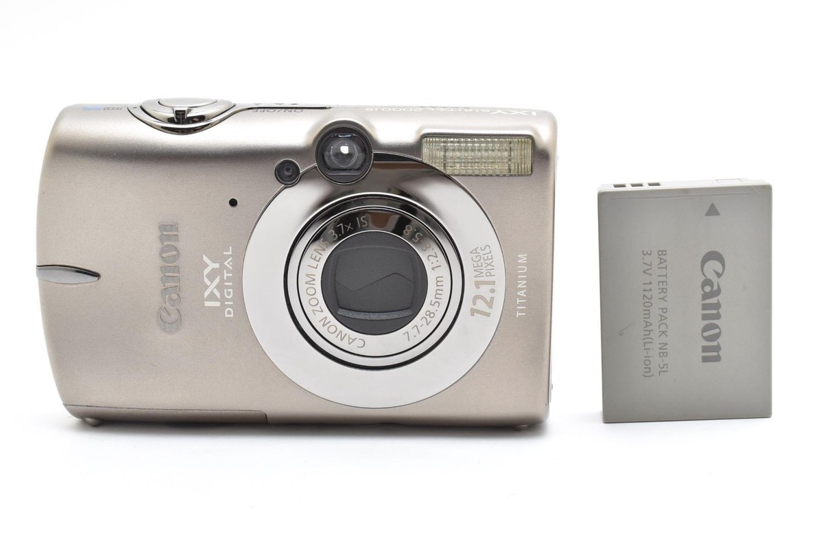 Canon　IXY DIGITAL　2000 IS　PC1248 Canon IXY DIGITAL Camera 2000 IS 12.1 MP | eBay