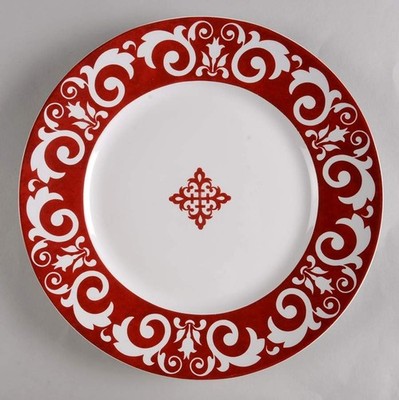 Noble Excellence Morrocan Red Dinner Plate 7897644