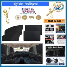 Car Window Shades - 4 Pcs Privacy Curtains For Suv Truck Van Rv Black Car Window Shades - 4 Pcs Privacy Curtains For Suv Truck Van Rv Black