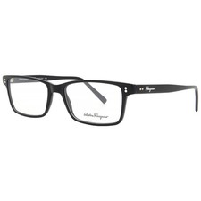 Salvatore Ferragamo Demo Rectangular Mens Eye...
