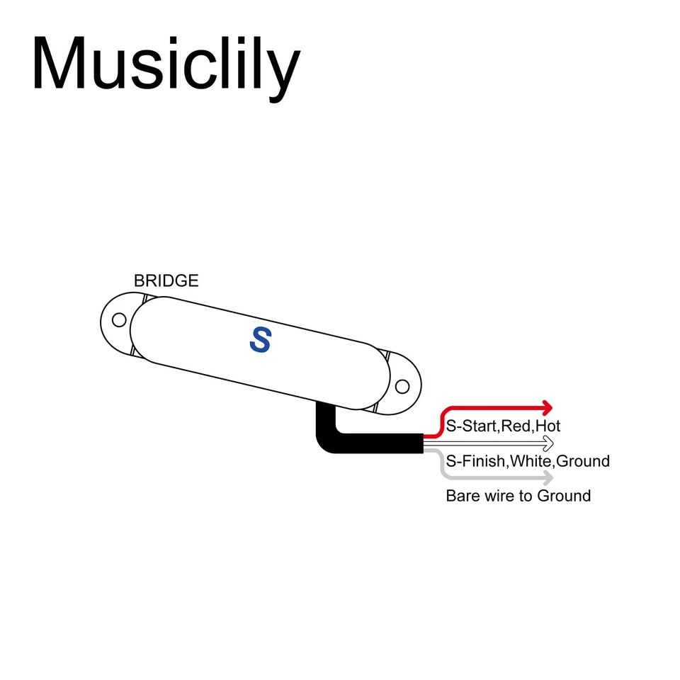 Lápiz labial Artec LSA70 cromado Alnico 5 pastilla puente bobina única para guitarra Strat Foto 3 de 4