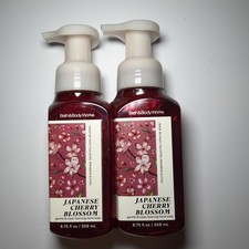 Bath  Body Works Japanese Cherry Blosson Foaming Hand Soap Set of 2 NEW
