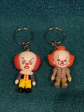 Pennywise  Keychain Set - IT - Horror Decor - Horror Keychain