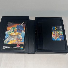 King of Monsters 2 SNK NEO GEO NG AES KING OF THE MONSTERS Original w/Box 1992